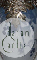 Königliche Kopenhagener Jugendstilvase mit Anton Michelsen-Sterlingsilberfassung von 1914