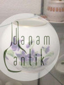 Royal Copenhagen Jugendstil-Aufglasurvase mit Blumen