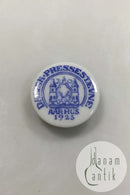 Royal Copenhagen Dansk Pressestævne Aarhus 1925 Knap