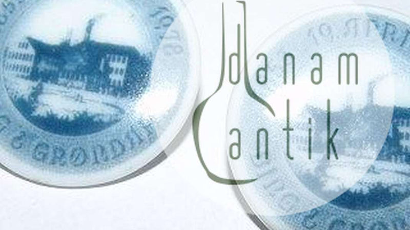 Bing & Grondahl 125th Jubilee Brooch/button