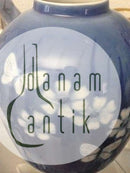 Royal Copenhagen Art Nouveau Unique Vase Opus S. Vase with Butterflies signed BB