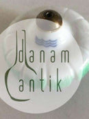 Royal Copenhagen Green / Purple / Yellow Porcelain Flower