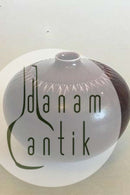 ロイヤルコペンハーゲン 花瓶（ストーンウェア、ダークレッド釉