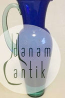 Royal Copenhagen Pitcher in Blue glass