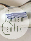 Royal Copenhagen Stentøjs Figur af Lille liggende Budda Dreng. Prøve Glasur