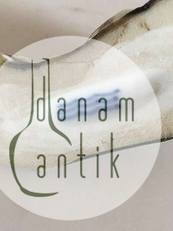 Royal Copenhagen Stentøjs Figur af Lille liggende Budda Dreng. Prøve Glasur