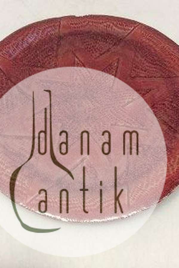 Royal Copenhagen Salto fad / tallerken i Okseblodsglasur