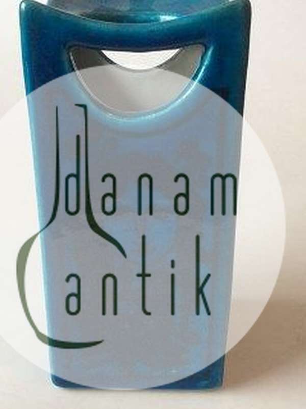 Royal Copenhagen Vase af glaseret stentøj No 21810