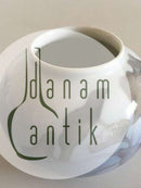 Royal Copenhagen Art Nouveau Vase med fisk No 1217/2390