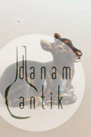 Royal Copenhagen Stentøjsfigur af et dådyr No 20183