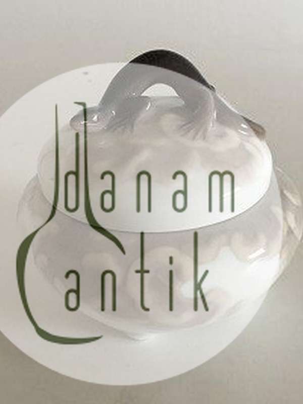 Royal Copenhagen Art Nouveau Skål med Firben og svampe No 320/2463