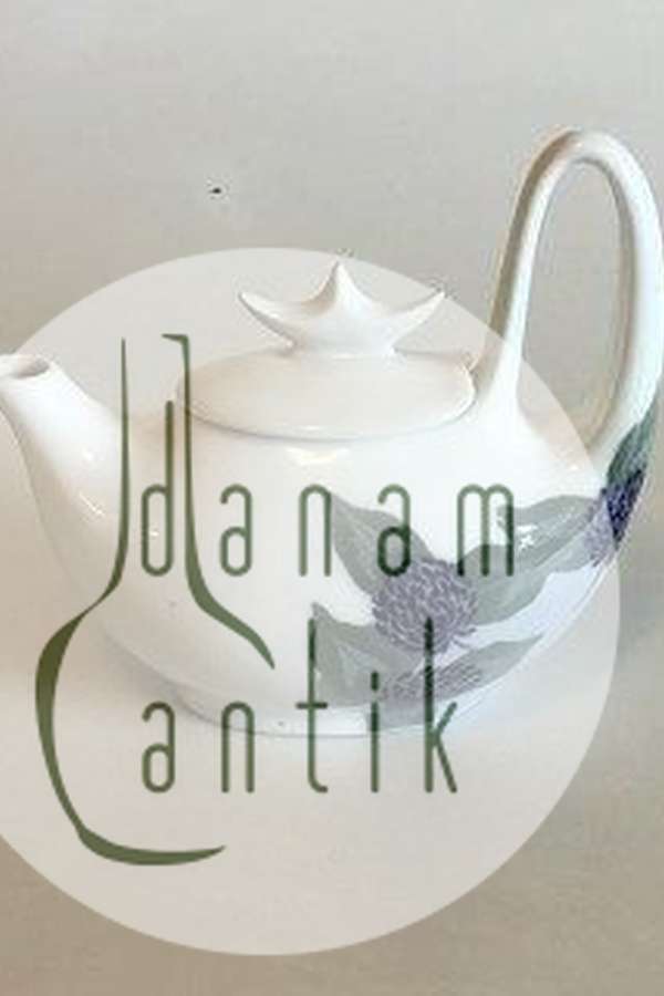 Kongelig Porcelæn Kaffekande fra 1894 Malet af Jenny Meyer