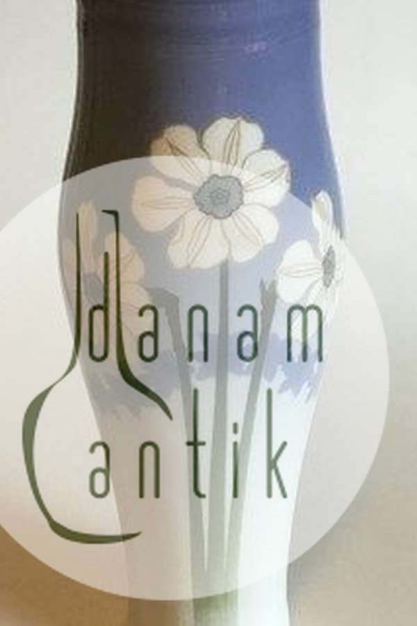 Royal Copenhagen Unika Vase af Anna Smith No 8486