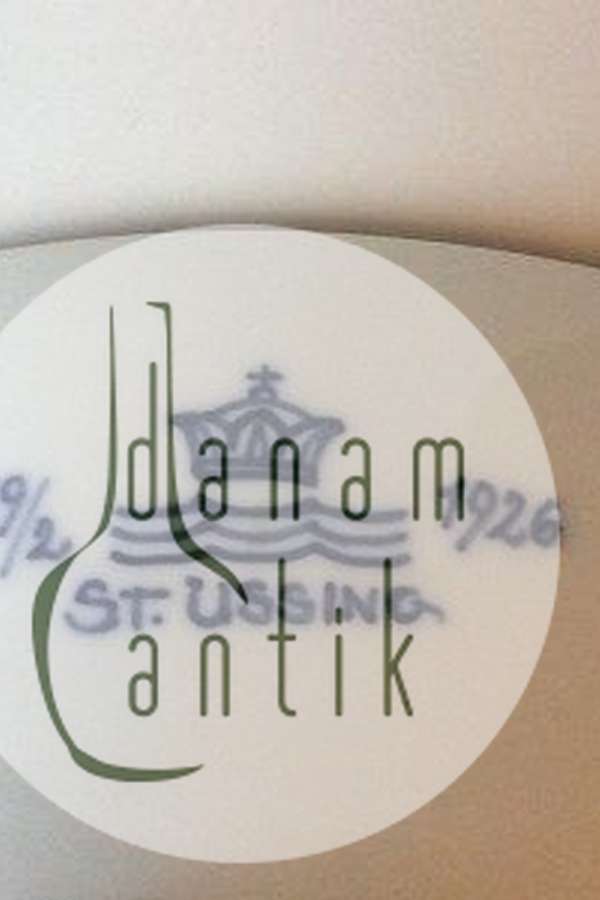 Royal Copenhagen Art Nouveau Unika Vægtallerken af Stephan Ussing fra 1926