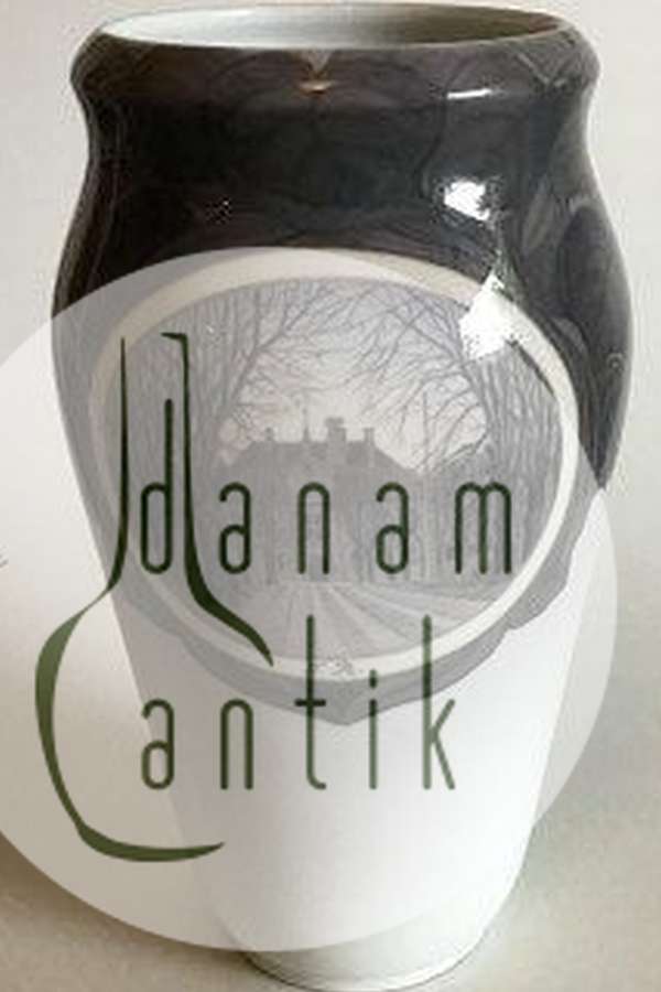 Royal Copenhagen Art Nouveau Unika Vase af Inger Bugge fra 1922