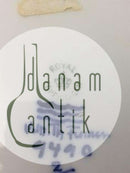 Royal Copenhagen Art Nouveau Unika Tallerkener af Wilhelm Fischer No 9490 fra Februar 1906