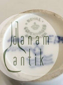 Royal Copenhagen Kleine Unika-Vase mit Motiven von sitzenden nackten Frauen.