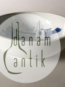 Royal Copenhagen Unika Skål af Lars Swane med Motiv fra Asaa Havn, Vendsyssel