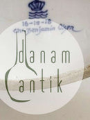 Royal Copenhagen Unika Vase med Skibsmotiv af Christian Benjamin Olsen