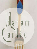 Anton Michelsen-Gedenkgabel aus vergoldetem Sterlingsilber von 1969.