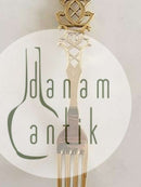 Anton Michelsen Mindegaffel I Forgyldt Sterling Sølv fra 1940.