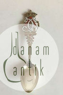 Anton Michelsen Commemorative Spoon In Gilded Sterling Silver from 1937.