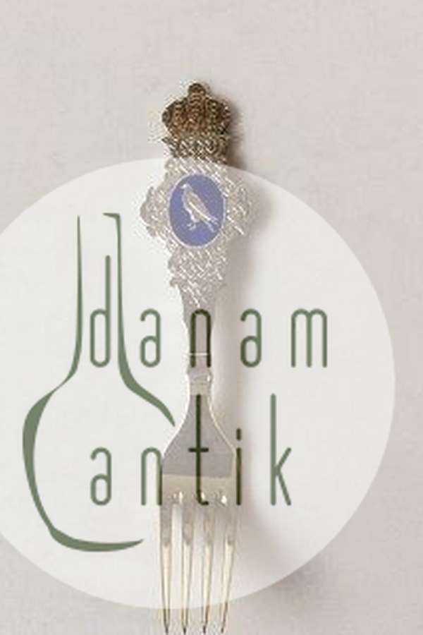 Anton Michelsen Mindegaffel i forgyldt Sterlingsølv, Islands falk, 1907