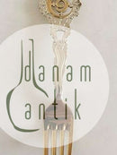 安东-米歇尔森纯银镀金纪念叉，1903年出品