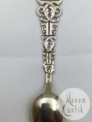 Anton Michelsen Mindeske i forgyldt Sterling Sølv fra 1899