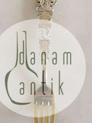 Anton Michelsen Mindegaffel i forgyldt Sterling Sølv fra 1899.