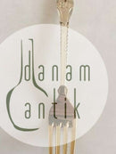 Anton Michelsen-Gedenkgabel aus vergoldetem Sterlingsilber von 1898.