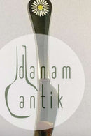 Georg Jensen Gilded Sterling Silver Annual Knife 1987 with enamel