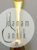 Georg Jensen Jahreslöffel 1986 aus vergoldetem Sterlingsilber mit Emaille