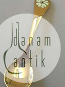 Georg Jensen Jahreslöffel aus vergoldetem Sterlingsilber 1981