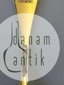 Georg Jensen Annual Cake Fork 1980 in gilded Sterling Silver with enamel