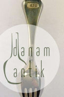 Georg Jensen Annual Fork 1979  Gilded Sterling Silve