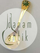 Georg Jensen Yearglass 1975 ゴールドプレート スターリングシルバー。