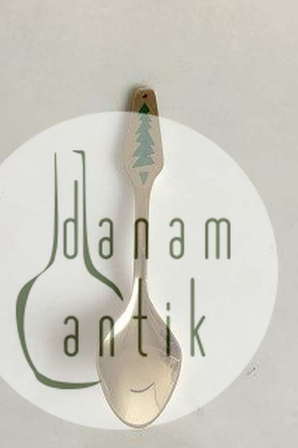 Meka Juletheske i forgyldt sterling Sølv