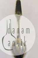 Meka Sterling Sølv forgyldt Juletheske 1971