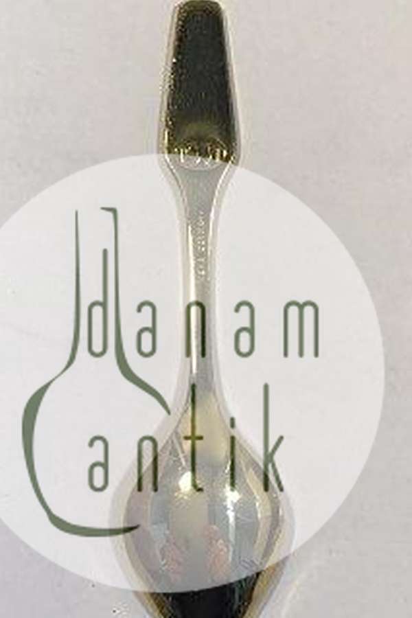 Meka Sterling Sølv forgyldt Juletheske 1971