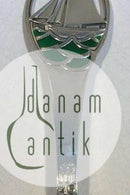 Grann & Laglye Sterling Sølv med emalje Juleske 1946