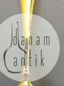 Georg Jensen Annual Cake Fork 1987 in gilded Sterling Silver with enamel.