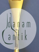 Georg Jensen Jahreslöffel 1985 aus vergoldetem Sterlingsilber