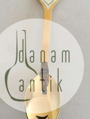 A. Michelsen 1978 Juleske  Forgyldt Sterling Sølv med Emalje