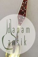 orenco Christmas Spoon 1969 made of gilded sterling silver with enamel. Measures 16,5 cm (6 ½")