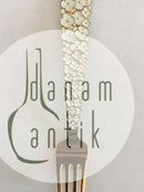 A. Michelsen Christmas Fork 1956 Gilded Sterling Silver with Enamel