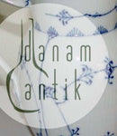 Royal Copenhagen Blaues kanneliertes Milchkännchen Nr. 450