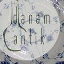 皇家哥本哈根蓝色凹槽大圆盘 No 1041