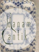 Royal Copenhagen Blue Fluted Full Lace Tray No 1174