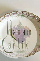 Royal Copenhagen Saxon Flower Fruit. Oval Serving Dish with Pierced Border